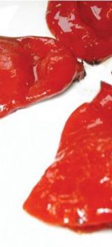 Preserved grilled bell peppers